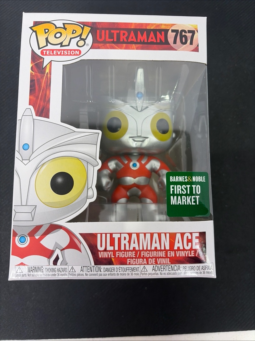 Funko Pop! Television #767 Ultraman Ace Barnes & Noble First to Market Exclusive